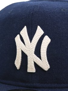 画像6: NEW ERA 59FIFTY OHASHI DOG PATCH YANKEES OCEANSIDE BLUE (6)