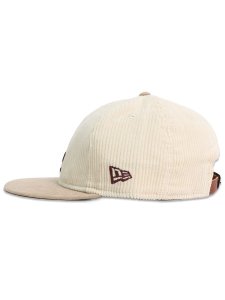 画像3: NEW ERA RC 9FIFTY LEATHER STRAP CORDUROY DODGERS IVORY/BEIGE (3)
