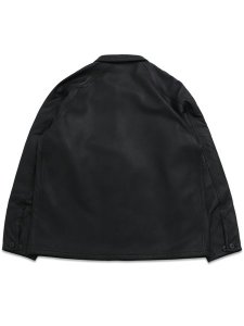 画像2: 【送料無料】SCHOTT LAMB LEATHER COVERALL JACKET BLACK (2)
