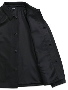 画像5: 【送料無料】SCHOTT LAMB LEATHER COVERALL JACKET BLACK (5)