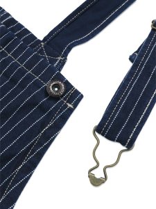 画像7: 【送料無料】SCHOTT OLD HICKORY OVERALL INDIGO (7)