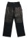 画像1: 【送料無料】SCHOTT LEATHER COMB DOUBLE KNEE PANTS BLACK (1)