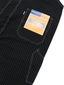 画像8: 【送料無料】SCHOTT OLD HICKORY OVERALL BLACK (8)