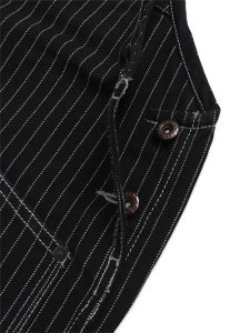 画像5: 【送料無料】SCHOTT OLD HICKORY OVERALL BLACK (5)