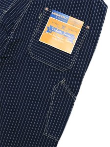 画像8: 【送料無料】SCHOTT OLD HICKORY OVERALL INDIGO (8)