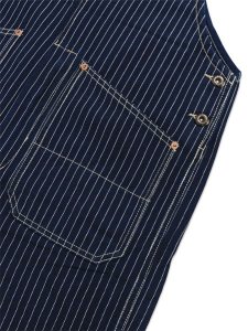画像4: 【送料無料】SCHOTT OLD HICKORY OVERALL INDIGO (4)
