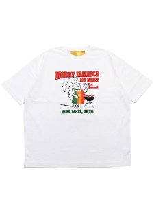 画像1: DUBMAGE MONTEGO BAY TEE WHITE (1)