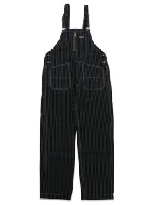 画像1: 【送料無料】SCHOTT OLD HICKORY OVERALL BLACK (1)