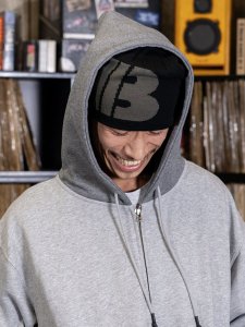 画像4: INTERBREED ROAD LOGO BEANIE BLACK (4)