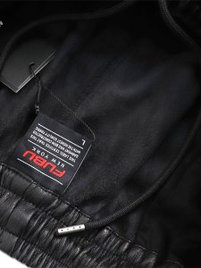 画像5: 【送料無料】FUBU FAUX LEATHER EASY PANTS (5)