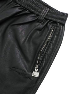 画像3: 【送料無料】FUBU FAUX LEATHER EASY PANTS (3)