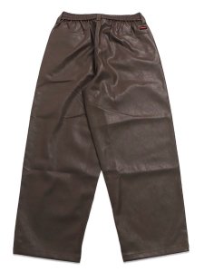 画像2: 【送料無料】FUBU FAUX LEATHER EASY PANTS (2)