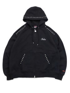 画像1: 【送料無料】FUBU STUDS ZIP HOODIE (1)
