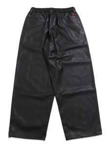 画像2: 【送料無料】FUBU FAUX LEATHER EASY PANTS (2)
