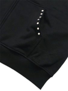 画像4: 【送料無料】FUBU STUDS ZIP HOODIE (4)