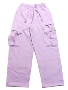 画像1: 【送料無料】PRO CLUB OG CARGO SWEAT PANT LAVENDER (1)