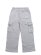 画像2: 【KIDS】PRO CLUB KIDS FLEECE OVERSIZED CARGO SWEAT PANT HEATHER GREY (2)