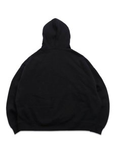 画像2: 【送料無料】PRO CLUB HEAVYWIDE FLEECE ZIP UP HOODIE BLACK (2)