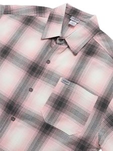 画像3: CALTOP FL PLAID S/S SHIRT PINK/GREY (3)