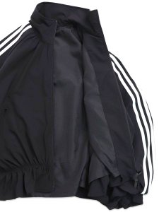 画像7: 【送料無料】ADIDAS BLOUSY OVERSIZED TRACK TOP-BLACK (7)