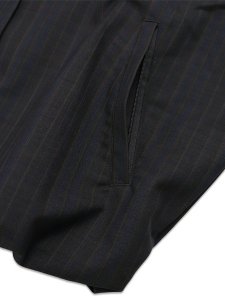 画像4: 【送料無料】ADIDAS BLOUSY CHECK TRACK TOP-BLACK (4)