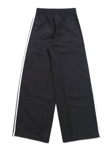 画像2: 【送料無料】ADIDAS LLOOSE CHECK TRACK PANTS-BLACK (2)