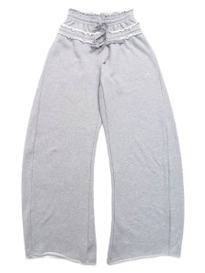 画像1: 【送料無料】ADIDAS SST DOUBLE WAISTED PANT-MEDIUM GREY HEATHER (1)