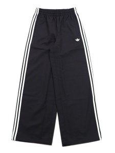 画像1: 【送料無料】ADIDAS LLOOSE CHECK TRACK PANTS-BLACK (1)