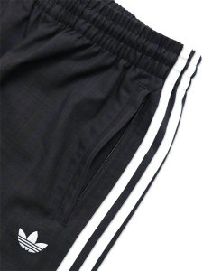 画像3: 【送料無料】ADIDAS LLOOSE CHECK TRACK PANTS-BLACK (3)