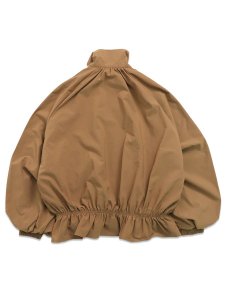 画像2: 【送料無料】ADIDAS BLOUSY OVERSIZED TRACK TOP-BROWN DESERT (2)