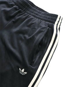 画像3: 【送料無料】ADIDAS FIREBIRD VELOUR TRACK PANTS-BLACK (3)