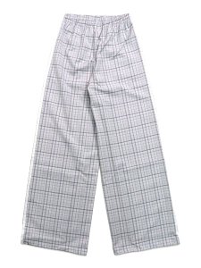 画像2: 【送料無料】ADIDAS LOOSE CHECK TRACK PANTS-DASH GREY (2)
