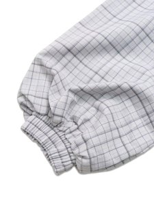 画像7: 【送料無料】ADIDAS BLOUSY CHECK TRACK TOP-DASH GREY (7)