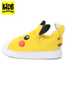 画像1: 【KIDS】ADIDAS POKEMON SUPERSTAR QUICKON YELLOW/CORE BLACK/CLOUD WHITE (1)