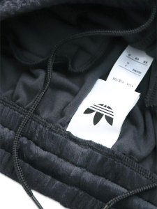 画像5: 【送料無料】ADIDAS FIREBIRD VELOUR TRACK PANTS-BLACK (5)