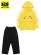 画像1: 【送料無料】【KIDS】ADIDAS KIDS POKEMON LOOSE HOODIE SET-YELLOW/BLACK (1)