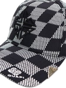 画像6: 【送料無料】GUAPI OBSIDIAN BLACK CHECKERBOARD CAP (6)