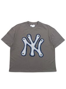 画像1: 【送料無料】WNTD APPAREL GHOST LETTER NY TEE (1)
