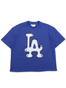 画像1: 【送料無料】WNTD APPAREL GHOST LETTER LA TEE (1)