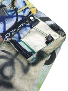 画像4: 【送料無料】WNTD APPAREL GRAFITI DENIM PANT (4)