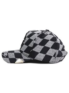 画像3: 【送料無料】GUAPI OBSIDIAN BLACK CHECKERBOARD CAP (3)