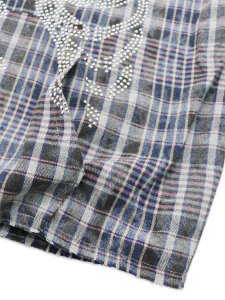 画像8: 【送料無料】GUAPI BLUE SKELETON HALF ZIP HOODIE (8)