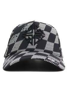 画像2: 【送料無料】GUAPI OBSIDIAN BLACK CHECKERBOARD CAP (2)