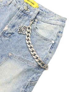 画像3: 【送料無料】GUAPI AQUA BLUE SASHIKO DENIM V2 (3)