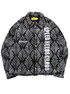 画像1: 【送料無料】GUAPI OBSIDIAN BLACK EMBELISHED SHIRT (1)