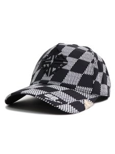 画像1: 【送料無料】GUAPI OBSIDIAN BLACK CHECKERBOARD CAP (1)