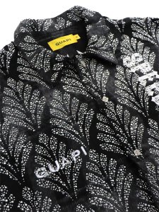 画像3: 【送料無料】GUAPI OBSIDIAN BLACK EMBELISHED SHIRT (3)