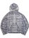 画像1: 【送料無料】GUAPI BLUE SKELETON HALF ZIP HOODIE (1)