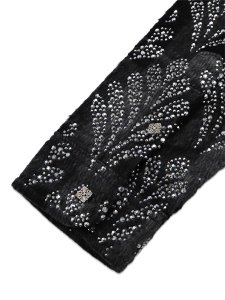 画像8: 【送料無料】GUAPI OBSIDIAN BLACK EMBELISHED SHIRT (8)