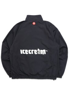 画像2: 【送料無料】ICECREAM NYLON TRACK PANTS BLACK (2)